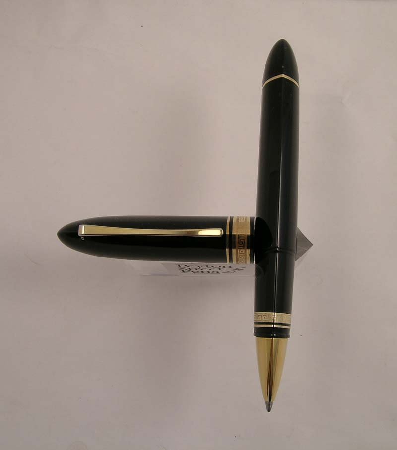 Omas 360 Rollerball Pen - Blue Black with Gold Trim (Excellent, In